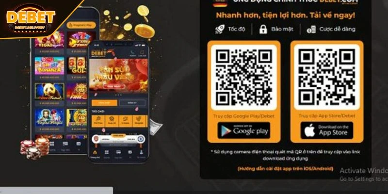 Giới thiệu app DEBET